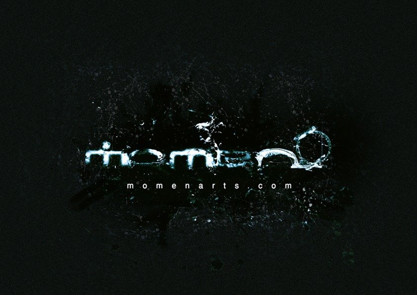 momenarts old logo splash effect momenarts old logo splash effect