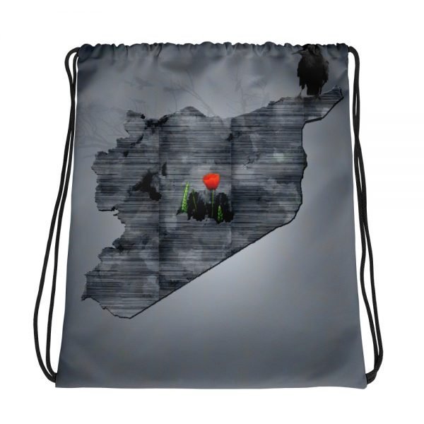 Syria -Drawstring bag