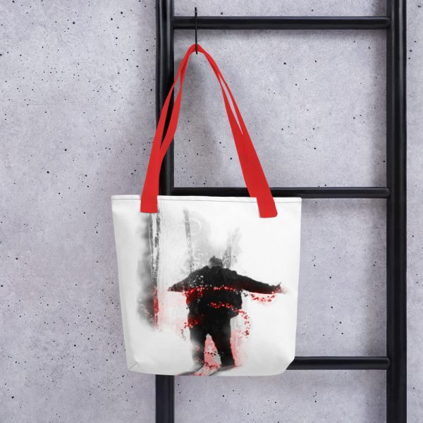 An inspiration moment -Tote bag-red