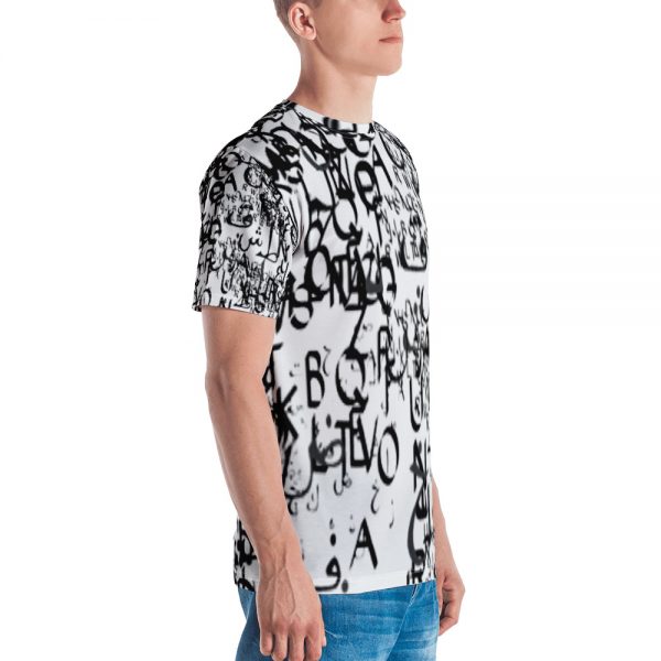 abstract typography – 1 – Men’s T-shirt