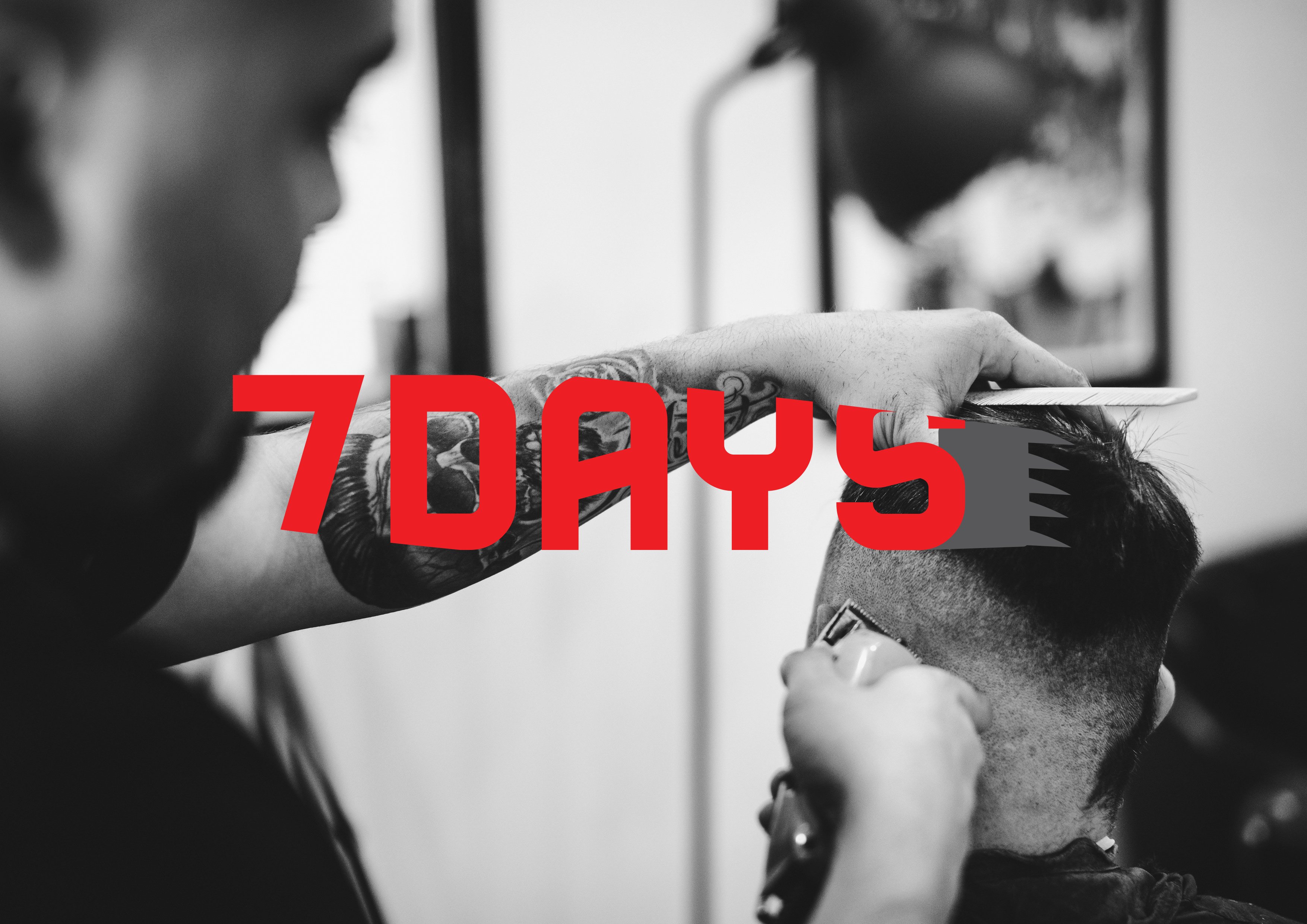 7days Barbershop Poster 01