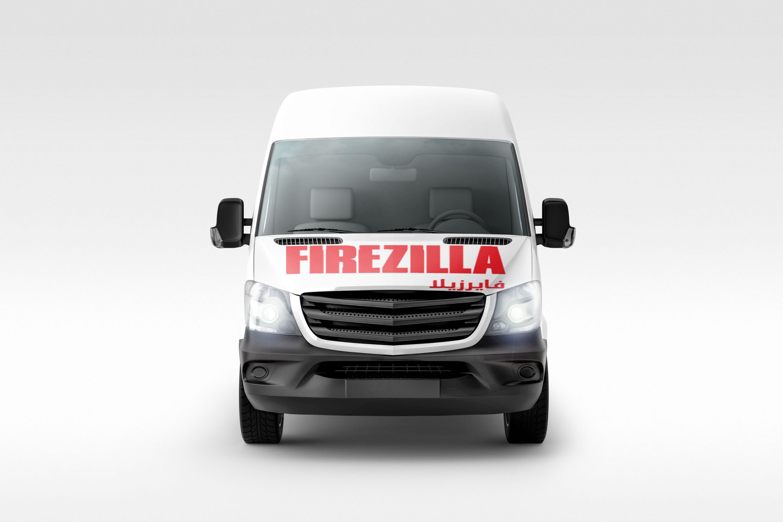 Firezilla Van 03 Front Firezilla Van 03 Front