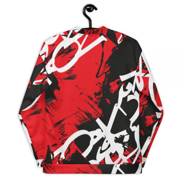 Abstract Typography -2-Unisex Bomber Jacket