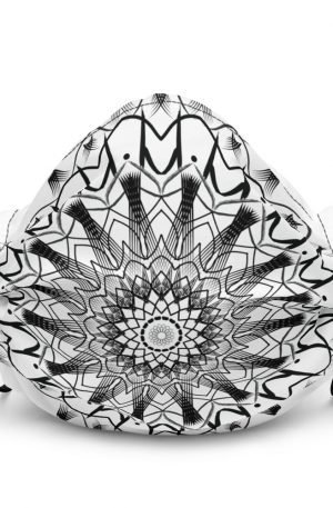 pattern mandala 01 - Premium face mask - momenarts