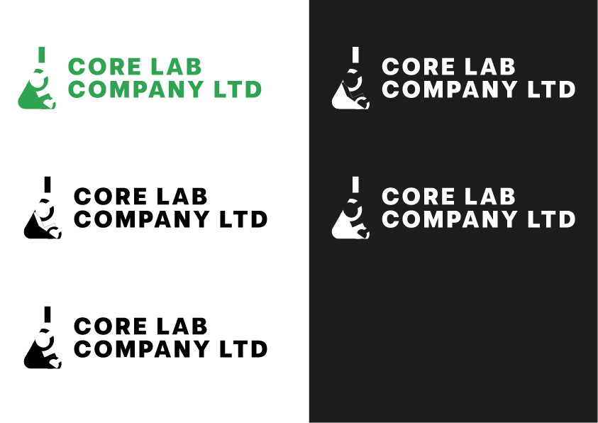 core lab company ltd logo variations