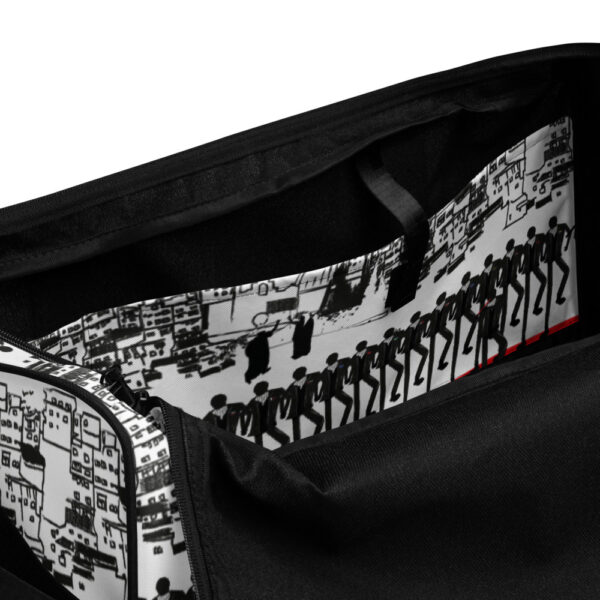 Zareef Altool-Zareef Altoul-dance-dabke-palestine-arab-all over print duffle bag white inside pocket 616c9ceb97fc7.jpg