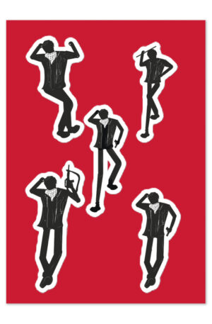 Zareef Altool-Zareef Altoul-dance-dabke-palestine-kiss cut sticker sheet white front 616cb786cc52d.jpg