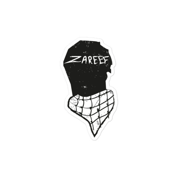 Zareef Altool-Zareef Altoul-dance-dabke-head-english-typography-palestine-kiss cut stickers 4x4 default 616c9f81276ba.jpg