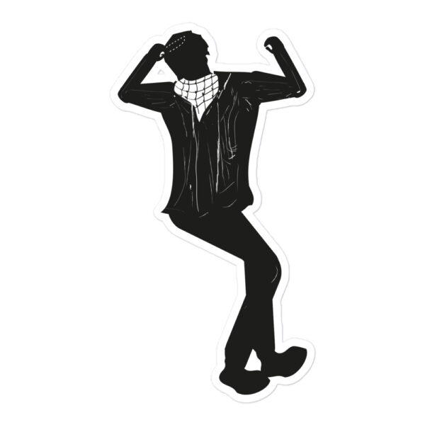 Zareef Altool-Zareef Altoul-dance-dabke-palestine-kiss cut stickers 5.5x5.5 default 616cb3fa147c2.jpg