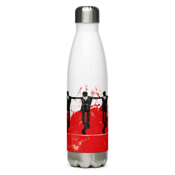 Zareef Altool-Zareef Altoul-dance-dabke-palestine-arab-weapons-stainless steel water bottle white 17oz front 616ca8b17e4d4.jpg