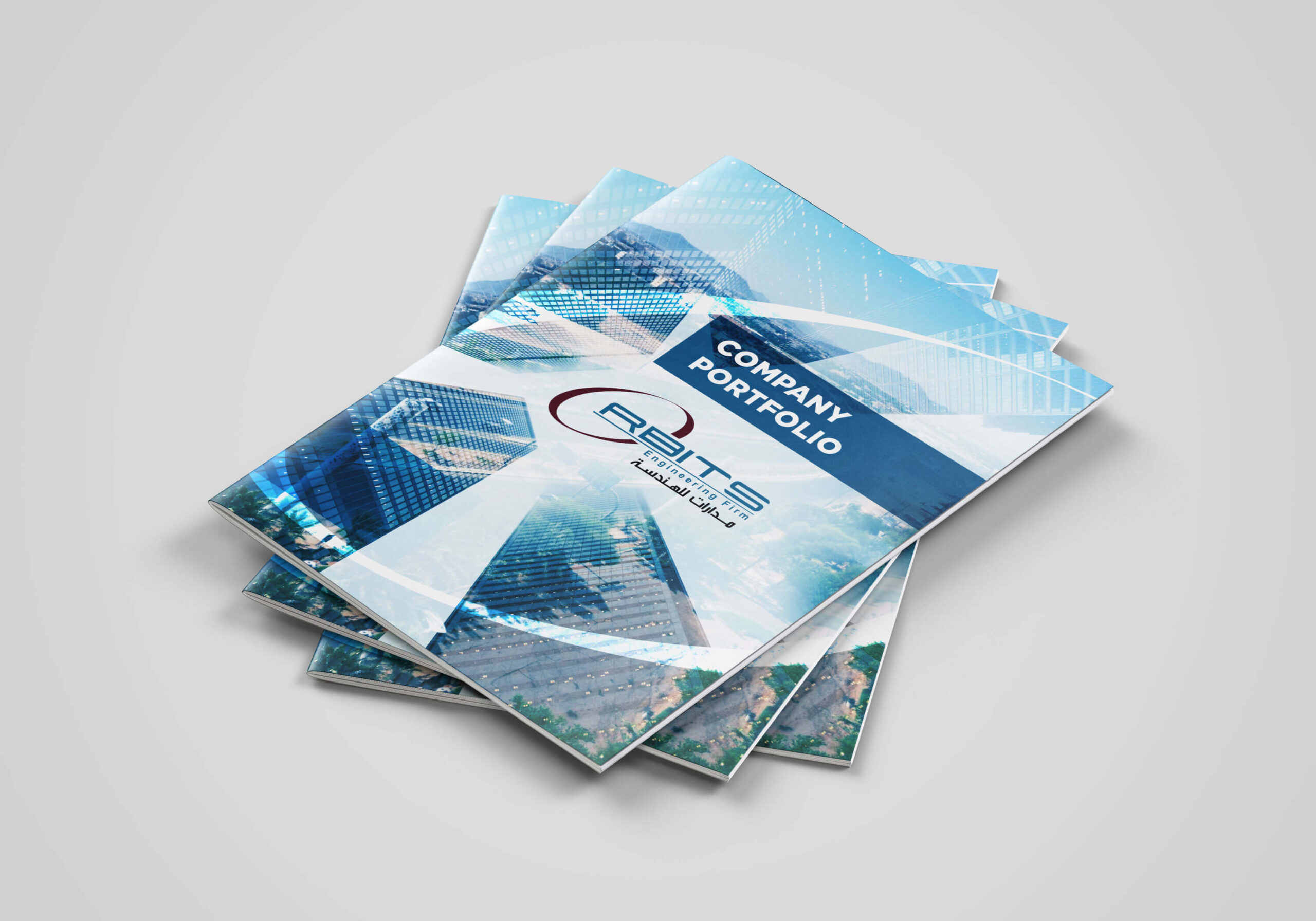 orbits engineering firm company portfolio design cover