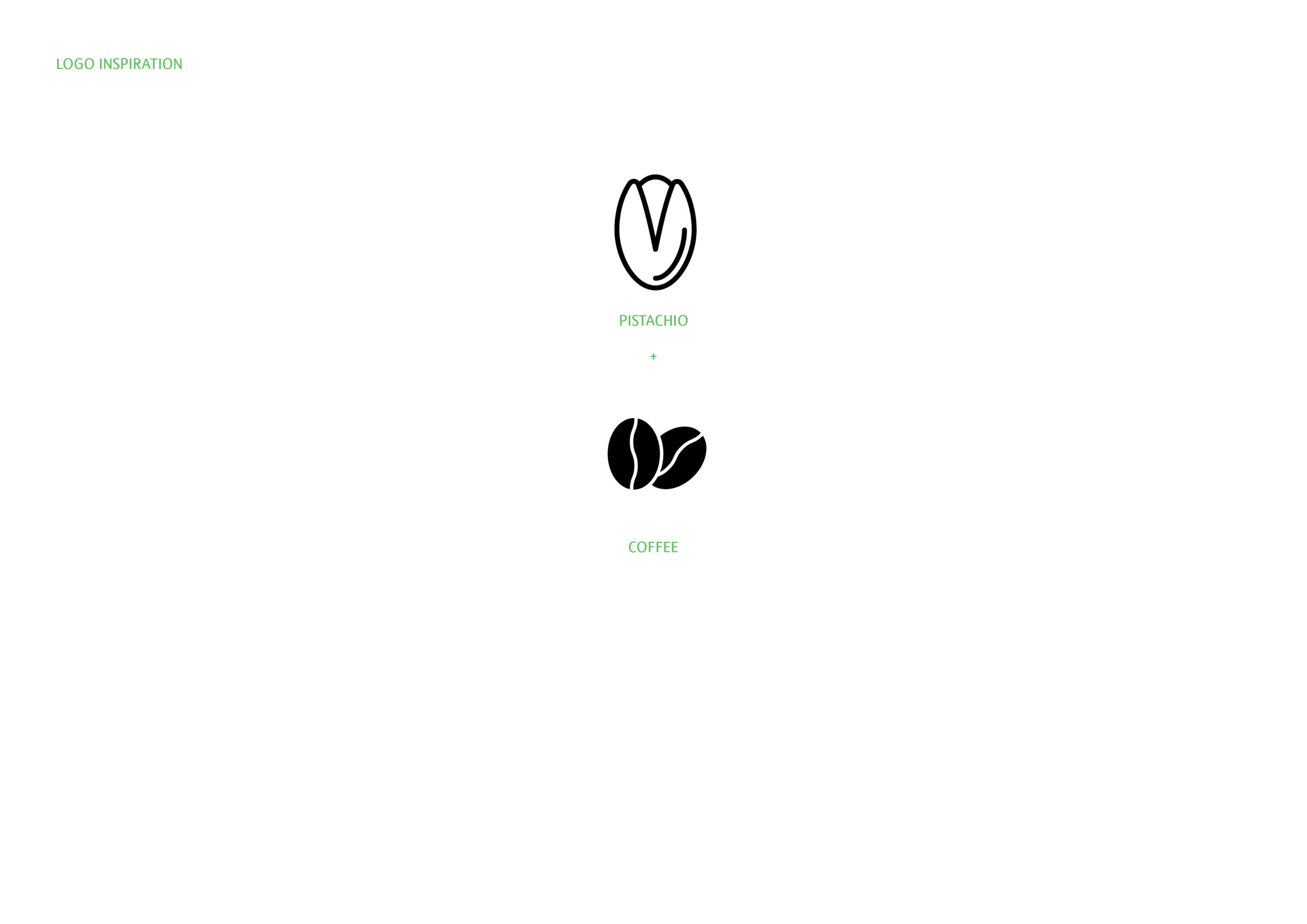 pistachio cafe logo logo inspiration